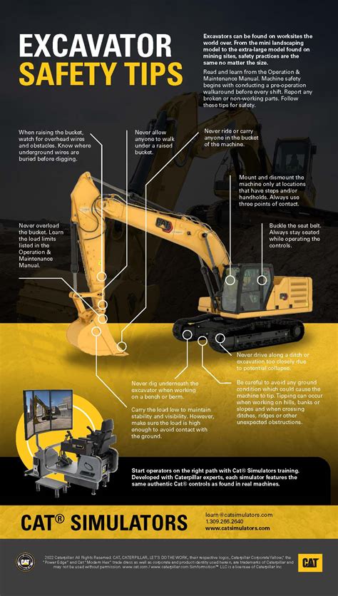 mini excavator safety tips|best practices for excavators.